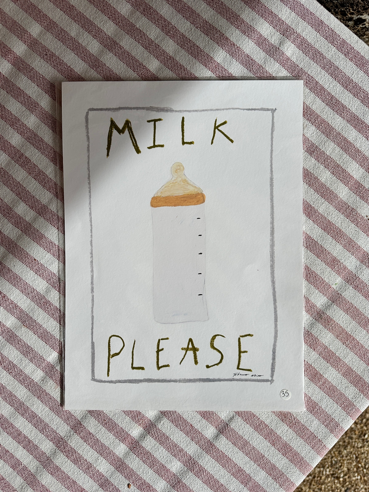 Milk Please A4 Print