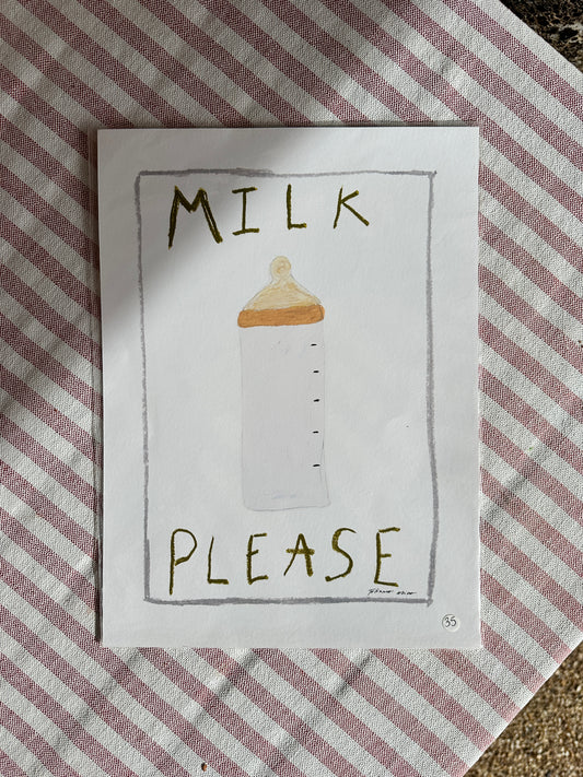 Milk Please A4 Print
