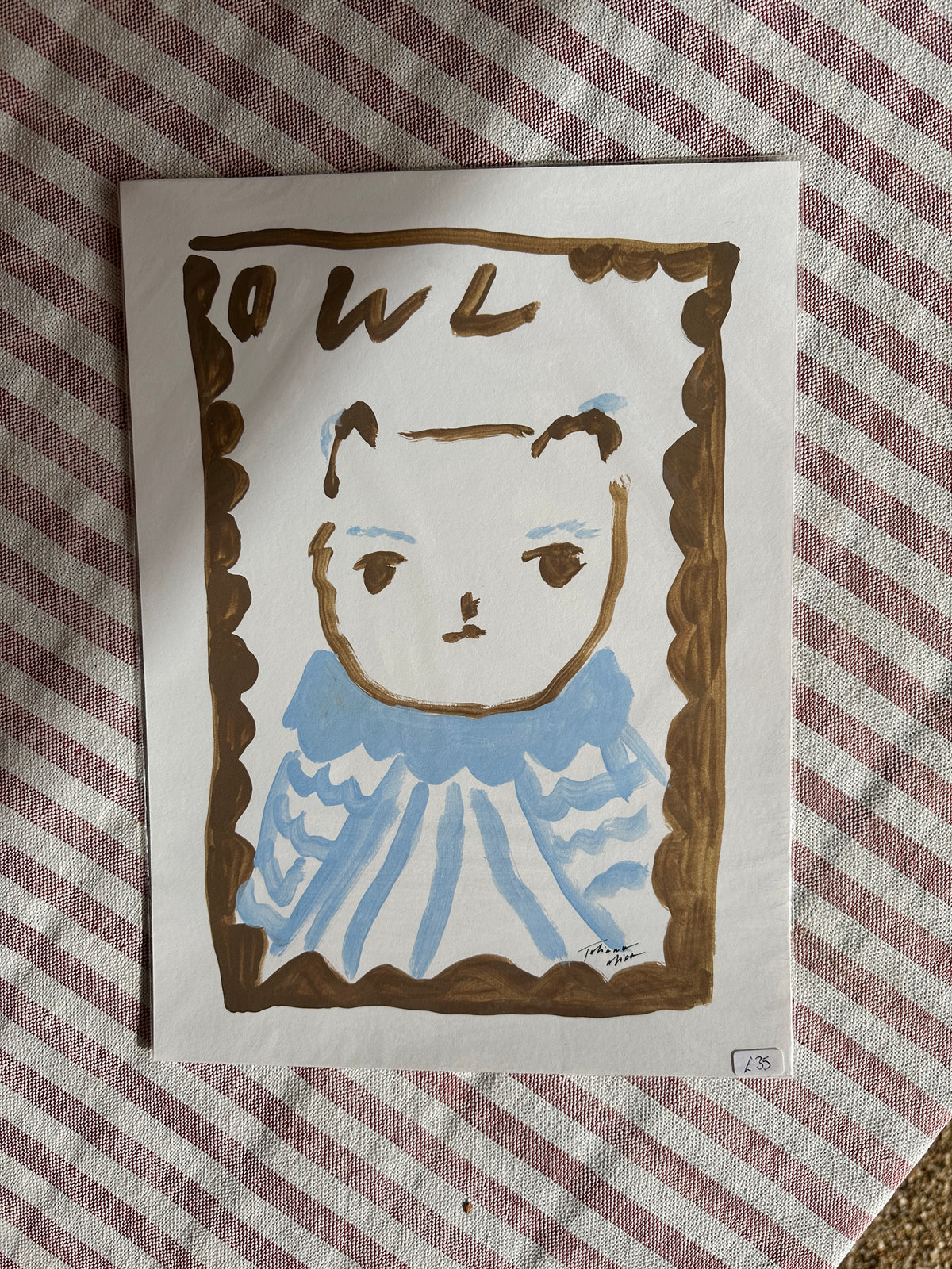 Owl A4 Print