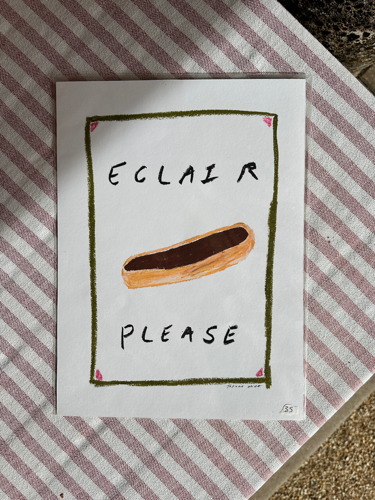Eclair A4 Print