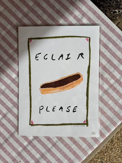 Eclair A4 Print
