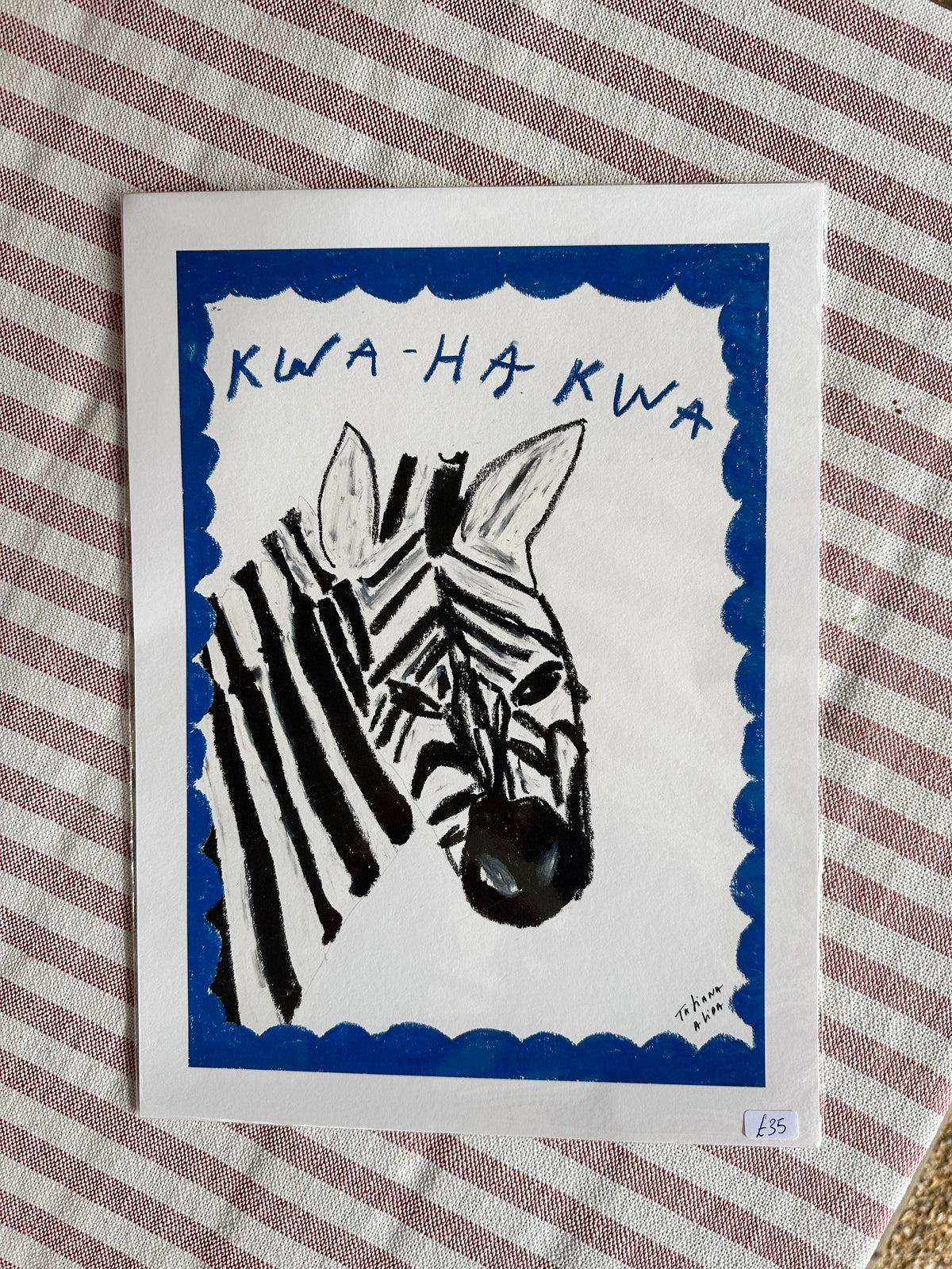 Zebra A4 Print