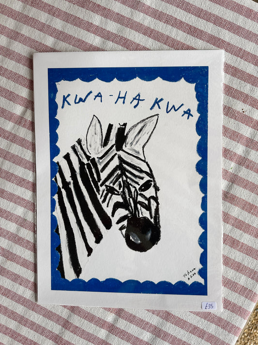 Zebra A4 Print