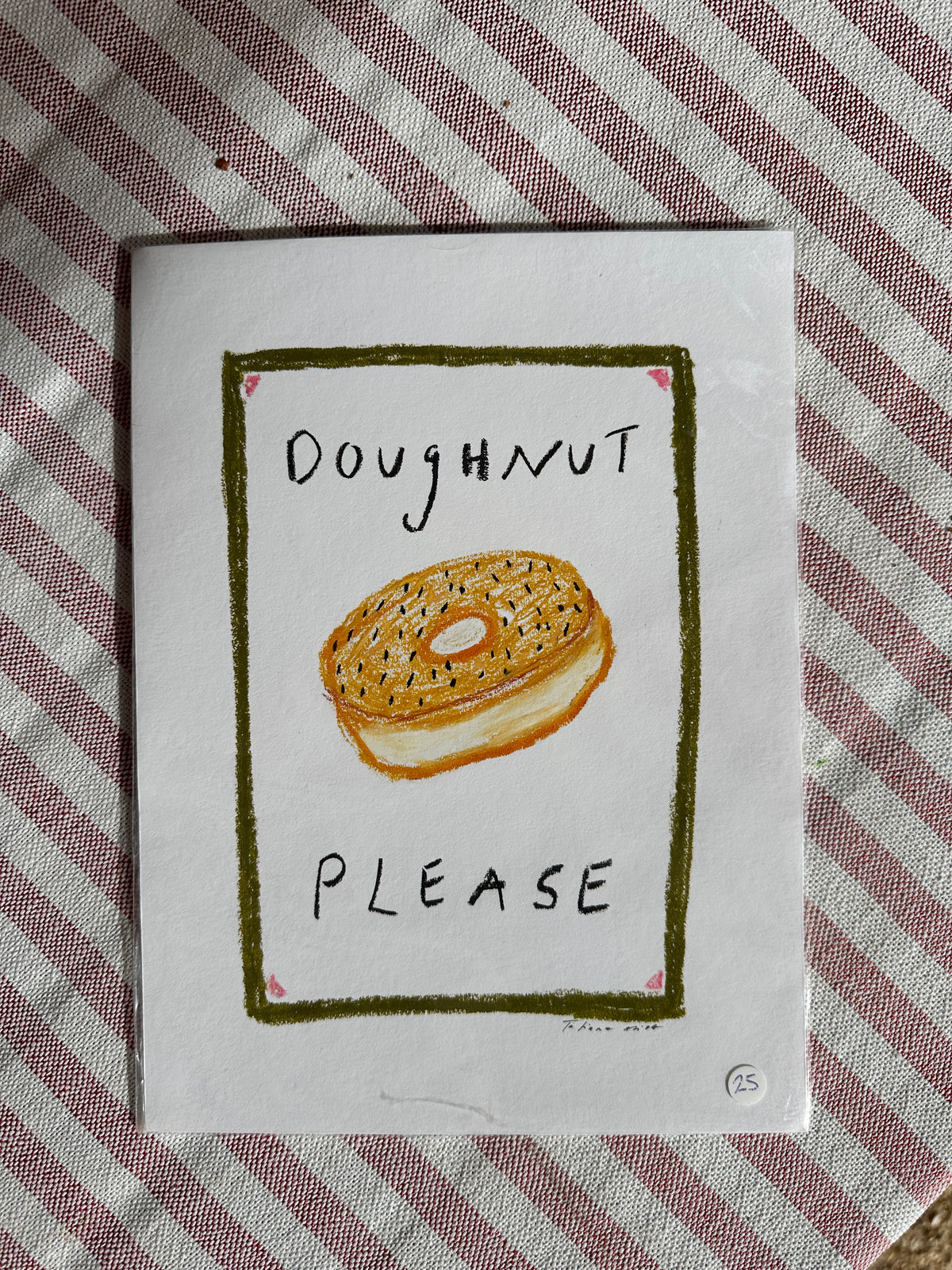 Doughnut A5 Print