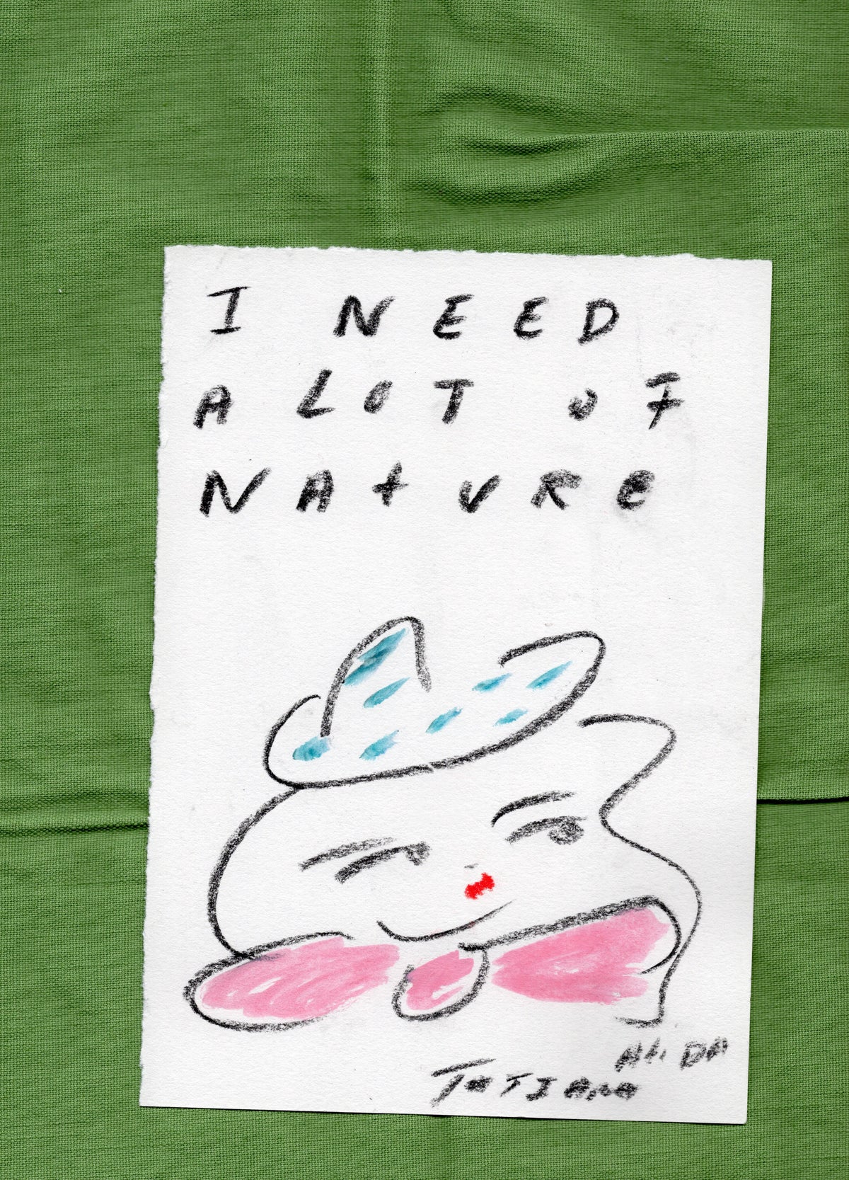 Orignal A5 illustration I need a lot of nature