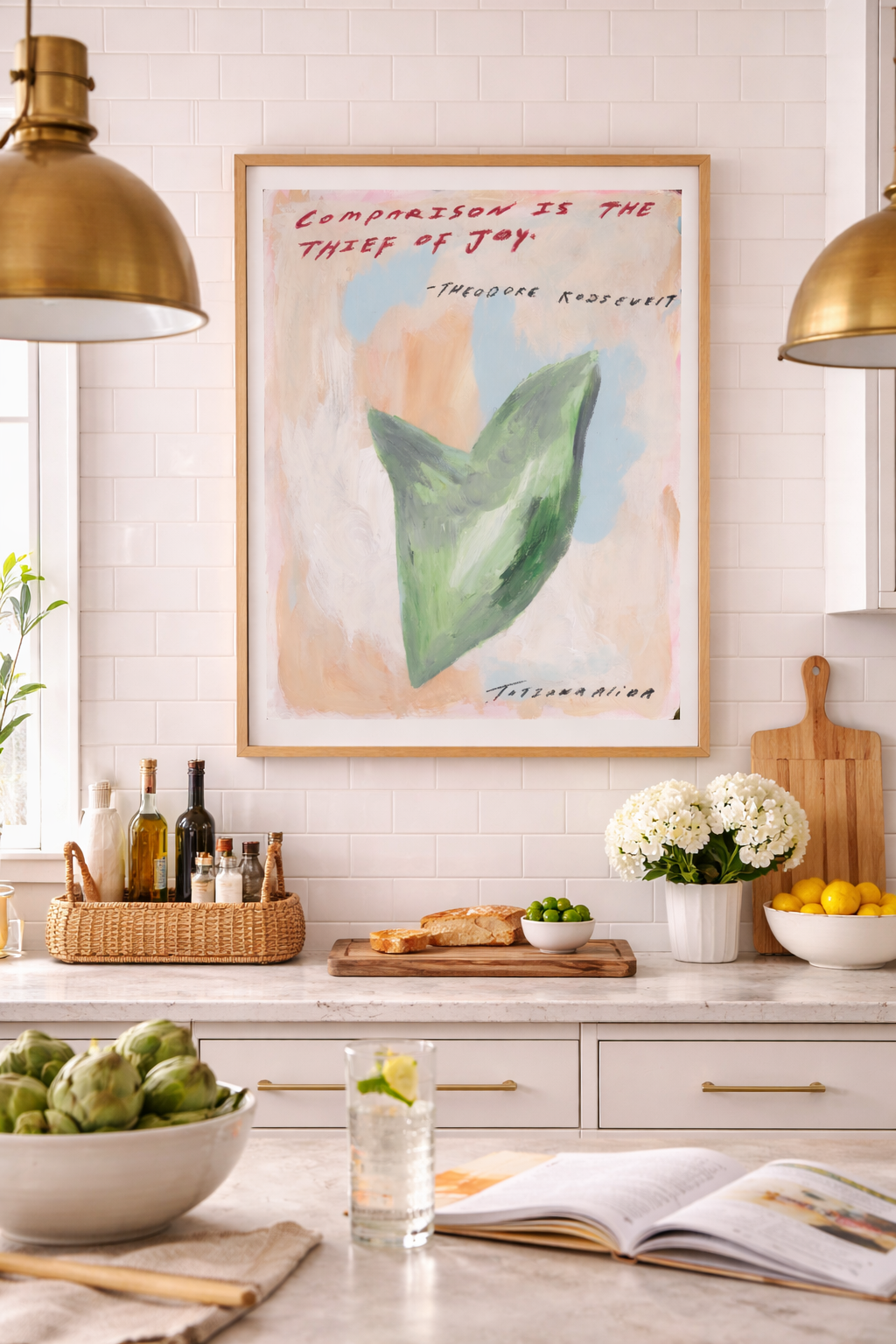 Comparison is the thief of joy -  Original Painting & Limited Edition Prints