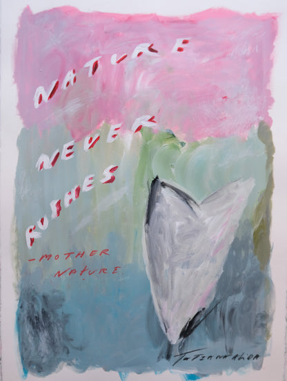 Nature Never Rushes – Original Painting & Limited Edition Prints