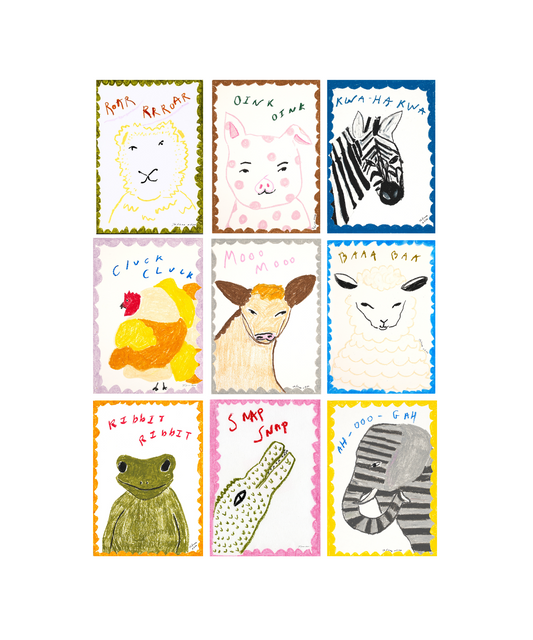 Baby Animal Set of Prints