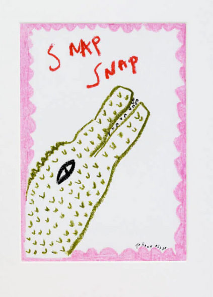 Snap snap A4 print - Spring Sale