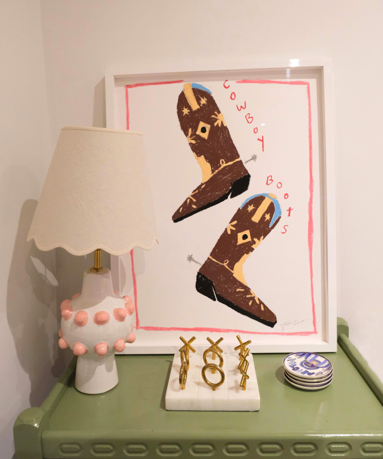 Cowboy Boots Print - Limited Edition