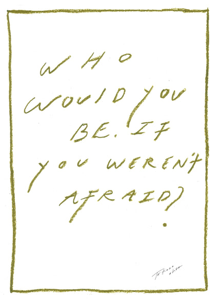 What would you do ? A3 Giclee Print