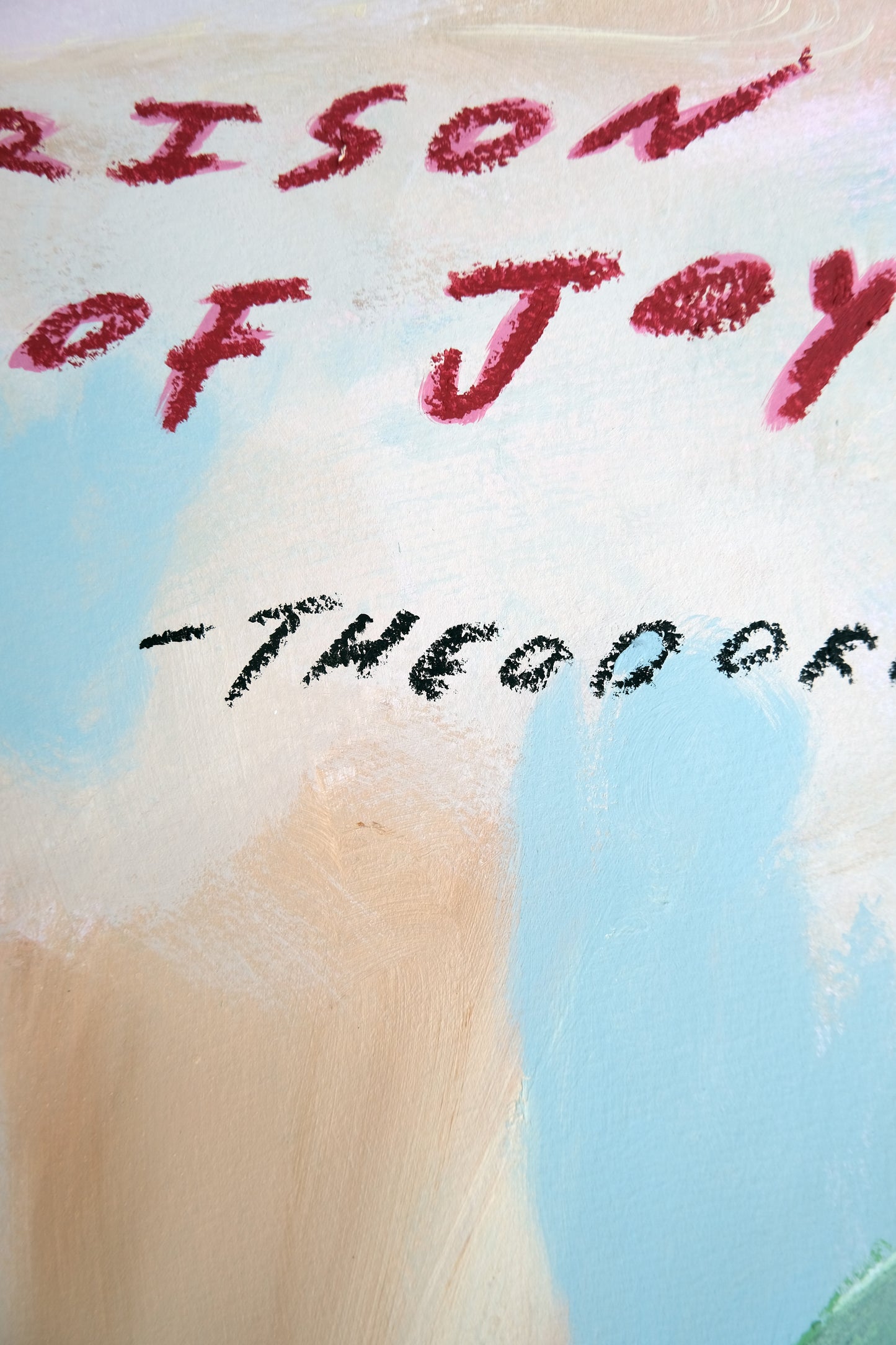 Comparison is the thief of joy -  Original Painting & Limited Edition Prints