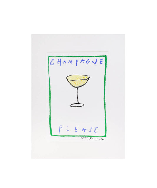 Champagne Please Print 